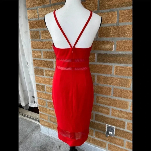 Jay Godfrey "McGuinn" Dress with Mesh Panels size 6 - Picture 8 of 13
